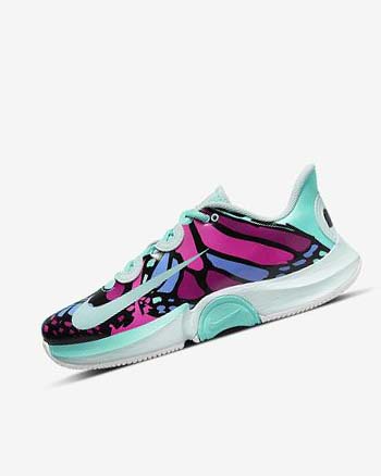 Nike Court Air Zoom GP Turbo Naomi Osaka Turquesa Negros Fucsia Turquesa | MX 5598